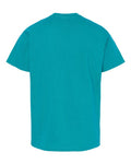Hanes 5480 Athletic Teal — back