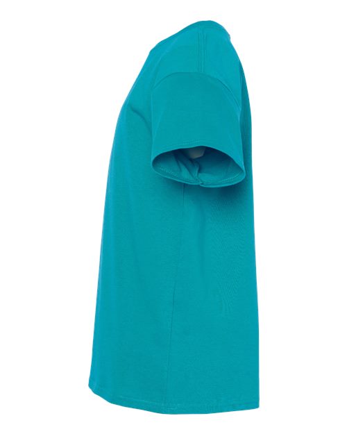 Hanes 5480 Athletic Teal — direct side
