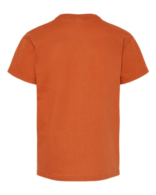 Hanes 5480 Texas Orange — back