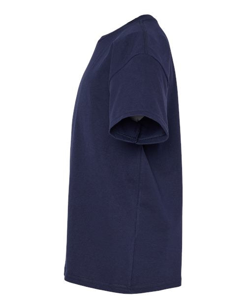 Hanes 5480 Athletic Navy — direct side