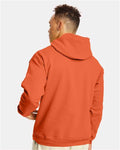 Hanes P170 Texas Orange — on model back