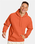 Hanes P170 Texas Orange — on model front