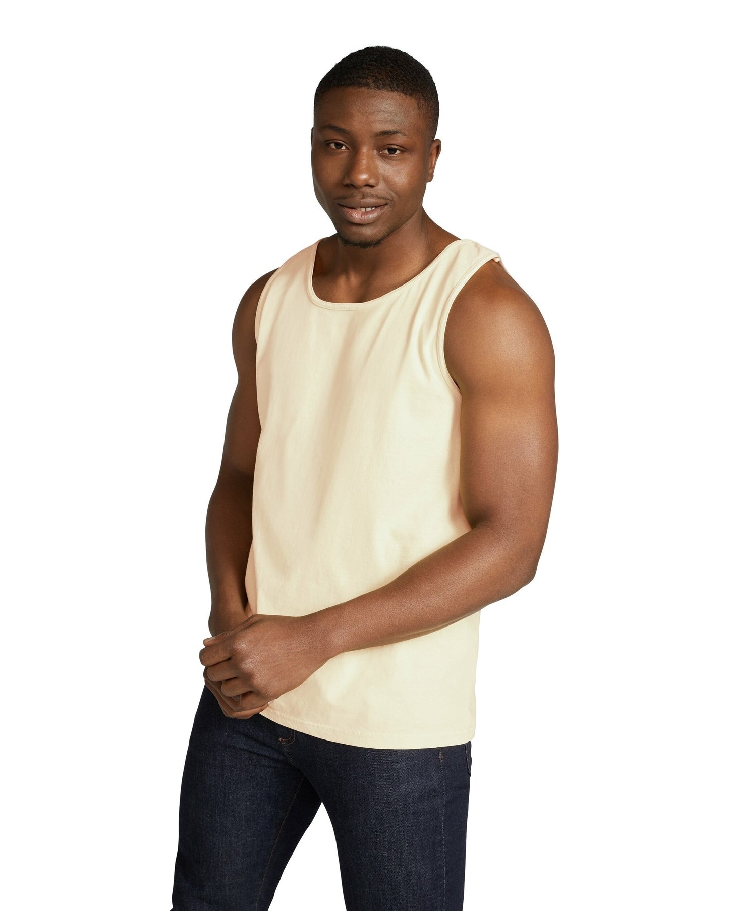 Unisex Heavyweight RS Tank - Ivory