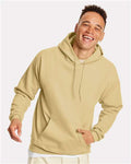 Hanes P170 Athletic Gold — on model front