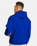 Hanes P170 Athletic Royal — on model back