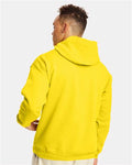 Hanes P170 Athletic Yellow — on model back
