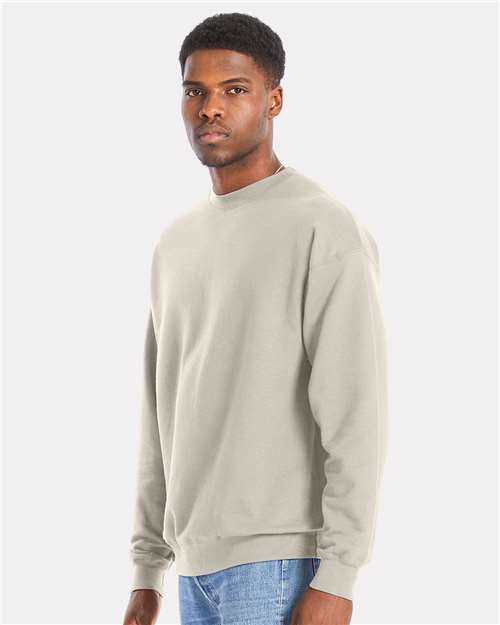 Hanes RS160 Sand — on model side