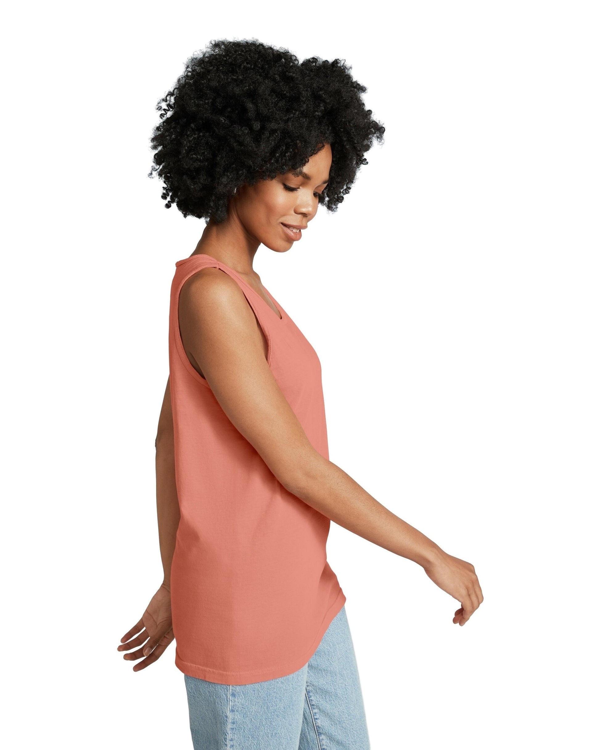 Unisex Heavyweight RS Tank - Terracotta