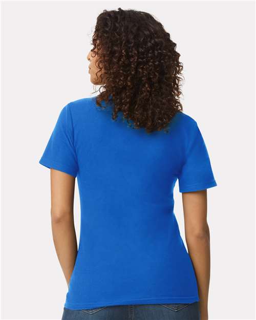 Gildan 64800L Royal — on model back