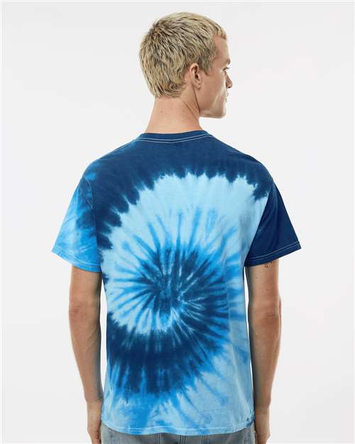 Colortone 1000 Blue Ocean — on model back