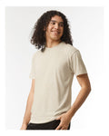 American Apparel TR401 Tri-Cream — on model side