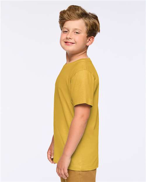 LAT 6101 Mustard — on model side