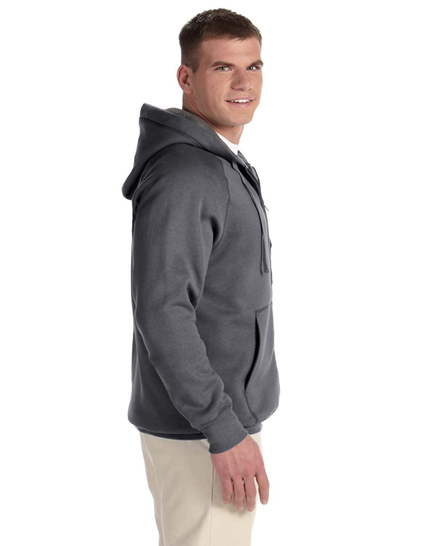 Unisex Nano Full-Zip Hoodie - Charcoal Heather