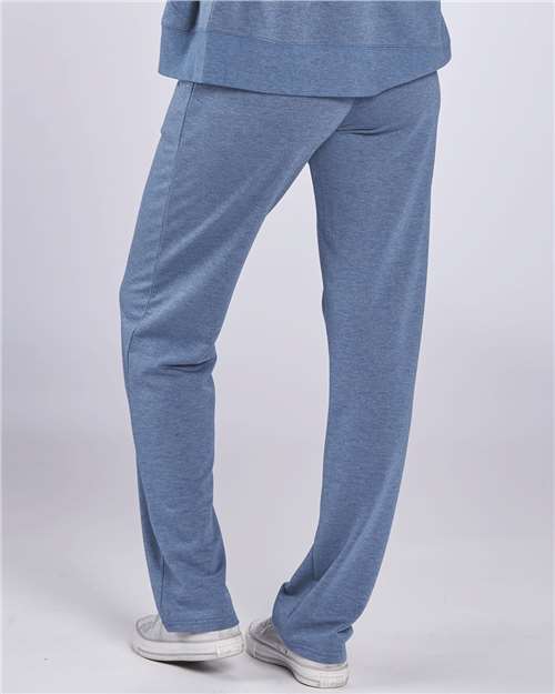 Boxercraft BW6601 Indigo Heather — on model side