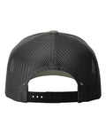Richardson 112FP Loden Green/ Black — back