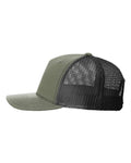 Richardson 112FP Loden Green/ Black — direct side