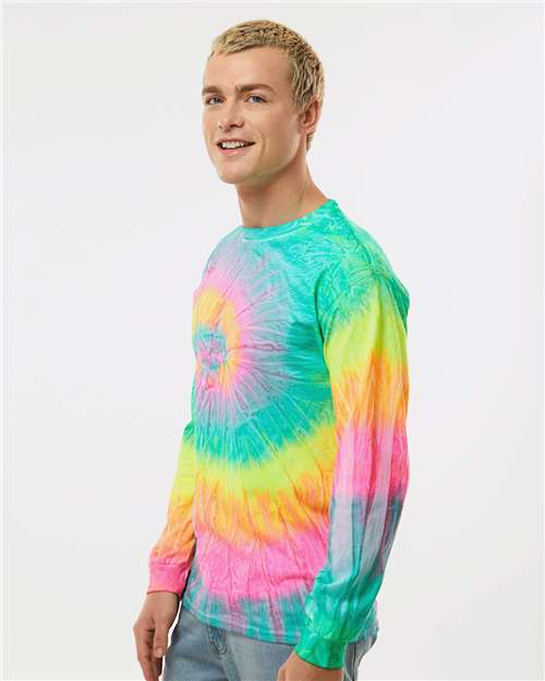 Colortone 2000 Minty Rainbow — on model side