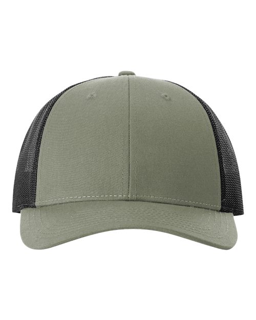 Richardson 115 Loden Green/ Black — front