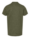 Tultex 235 Heather Military Green — back