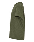 Tultex 235 Heather Military Green — direct side