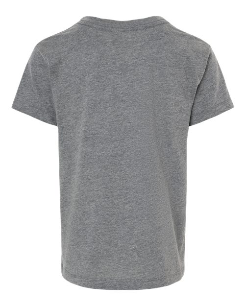 BELLA + CANVAS 3001T Deep Heather — back