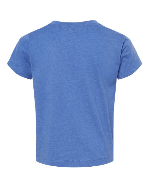 BELLA + CANVAS 3001T Heather True Royal — back