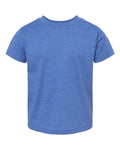 BELLA + CANVAS 3001T Heather True Royal — front
