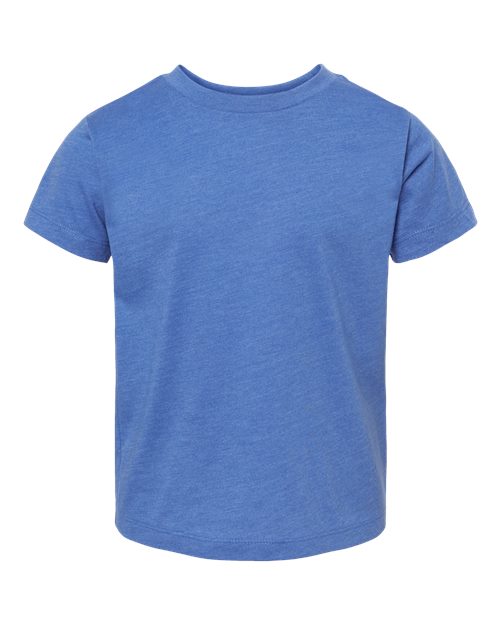 BELLA + CANVAS 3001T Heather True Royal — front