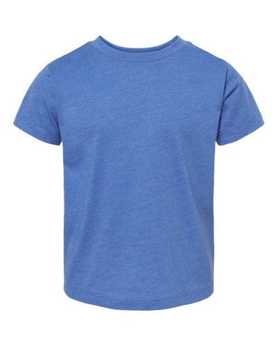 BELLA + CANVAS 3001T Heather True Royal — front