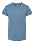BELLA + CANVAS 3001Y Steel Blue — front