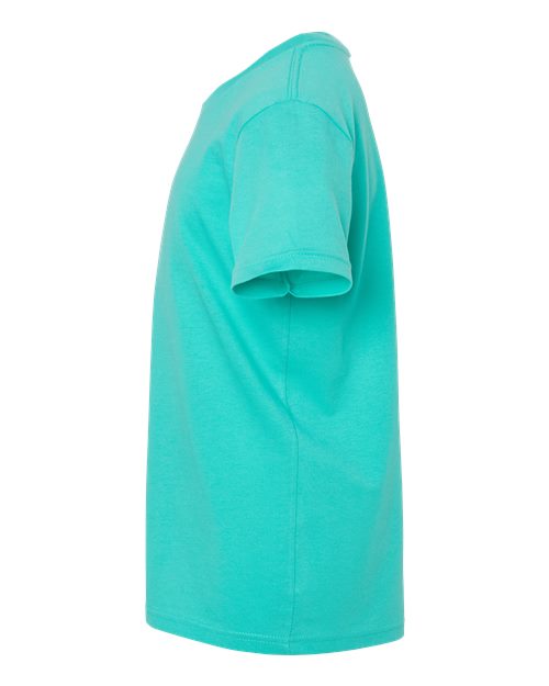 BELLA + CANVAS 3001Y Teal — direct side