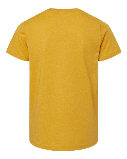 BELLA + CANVAS 3001YCVC Heather Mustard — back