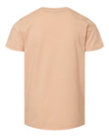 BELLA + CANVAS 3001YCVC Heather Peach — back