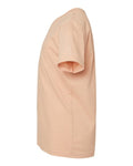BELLA + CANVAS 3001YCVC Heather Peach — direct side