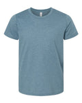 BELLA + CANVAS 3001YCVC Heather Slate — front