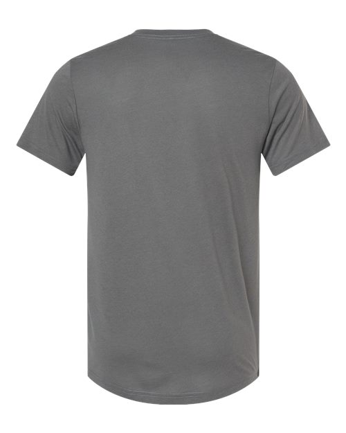 BELLA + CANVAS 3413 Solid Asphalt Triblend — back
