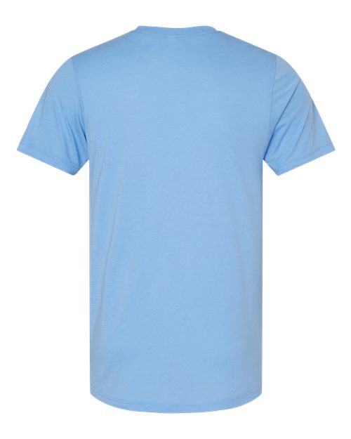 BELLA + CANVAS 3413 Solid Blue Triblend — back