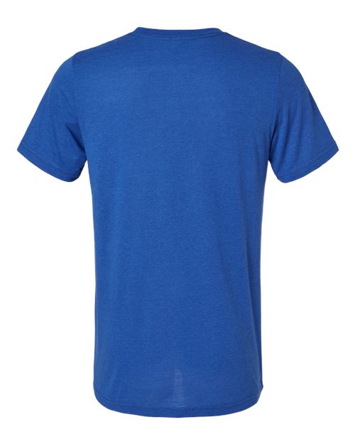 BELLA + CANVAS 3413 Solid True Royal Triblend — back