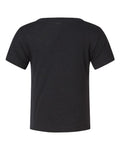 BELLA + CANVAS 3413B Solid Black Triblend — back