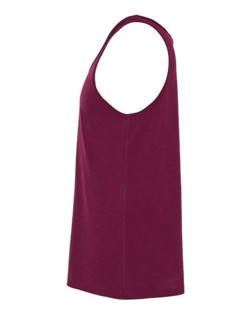 BELLA + CANVAS 3480 Maroon — direct side
