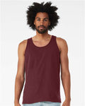 BELLA + CANVAS 3480 Maroon — on model front