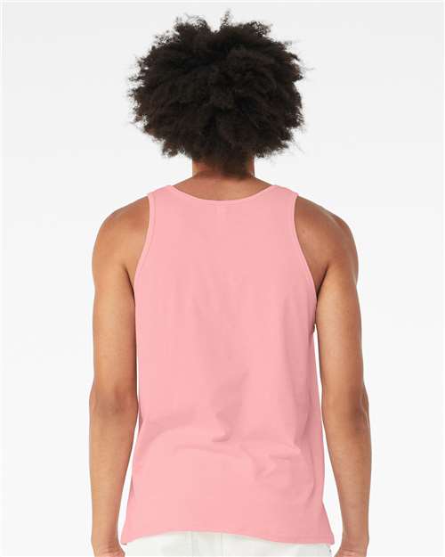 BELLA + CANVAS 3480 Pink — on model back