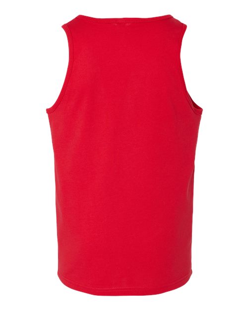 BELLA + CANVAS 3480Y Red — back