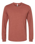 BELLA + CANVAS 3501CVC Heather Clay — front