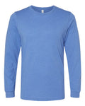 BELLA + CANVAS 3501CVC Heather Columbia Blue — front