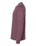 BELLA + CANVAS 3501CVC Heather Maroon — direct side