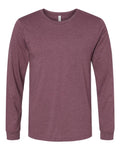 BELLA + CANVAS 3501CVC Heather Maroon — front