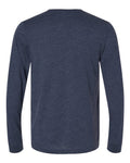 BELLA + CANVAS 3501CVC Heather Midnight Navy — back