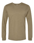 BELLA + CANVAS 3501CVC Heather Olive — front
