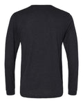 BELLA + CANVAS 3513 Black Heather Triblend — back